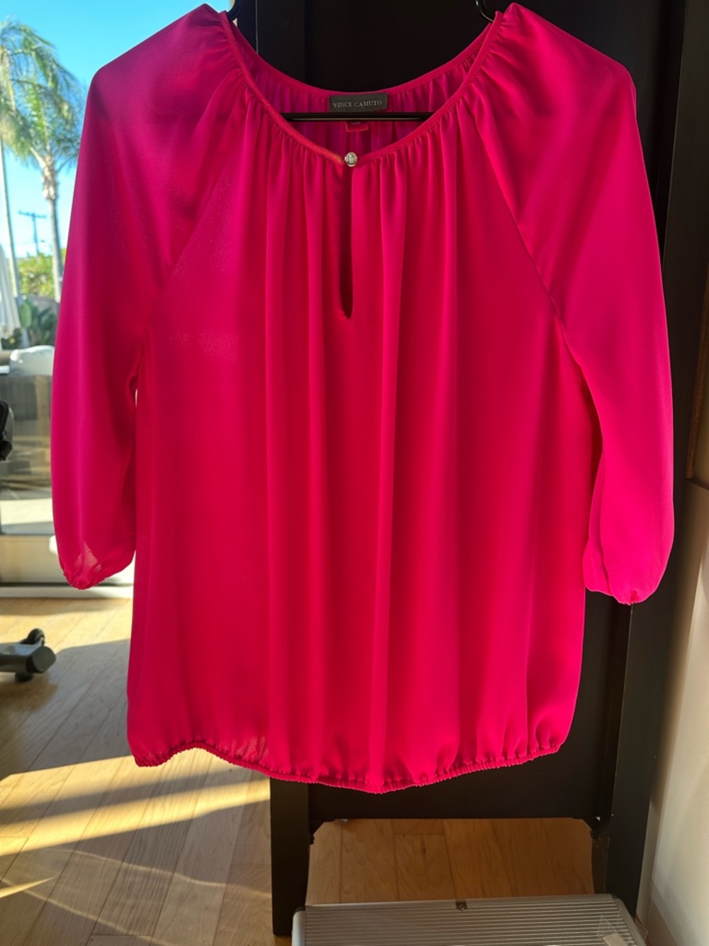 Vince Camuto Hot Pink Top